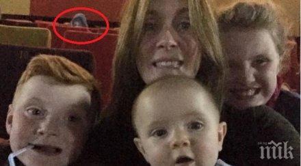 жена направи селфи децата вижте появи снимката