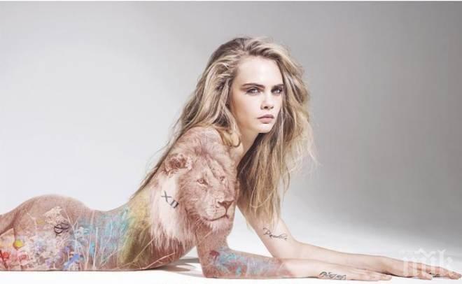 Сестрата на Кара Делевин нахлува в киното