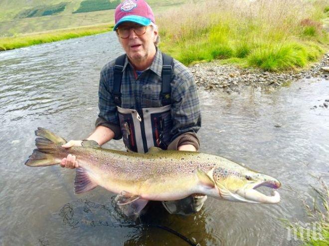 Ерик Клептън с риболовен рекорд
