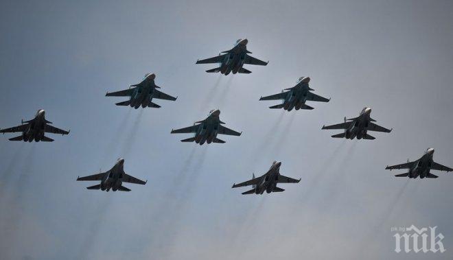 Завихряне в небето на Сирия: 70 руски бойни полети в денонощие! 