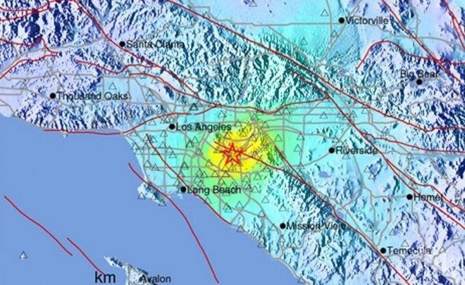 Земетресение от 5 по Рихтер разлюля Калифорния