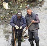 Чистят ударно речните корита във Врачанско