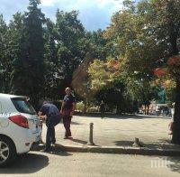 ИЗВЪНРЕДНО И ПЪРВО В ПИК! Полиция блокира Баня Башъ (СНИМКИ)