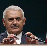 Премиерът на Турция: Жалкият опит за преврат не може да навреди на икономиката ни