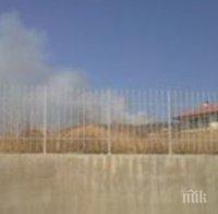 Извънредно! Пламна гората над Св. Влас