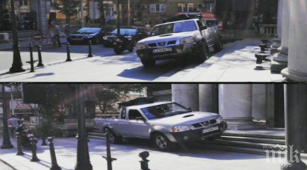 чуколов паркира джип стълбите операта