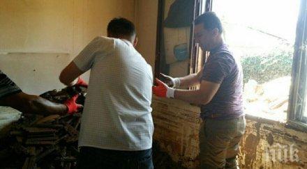 македонски политици хванаха лопатите битката потопа видео