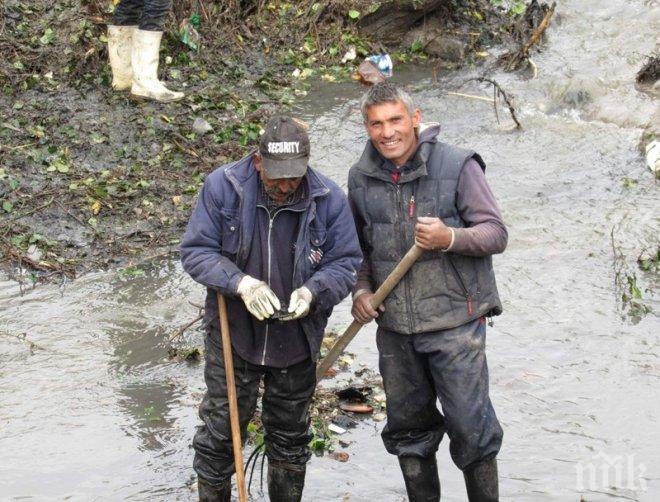 Чистят ударно речните корита във Врачанско