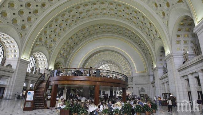 Евакуираха главната гара във Вашингтон (видео)