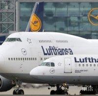 Преговорите между „Луфтханза“ и профсъюза на пилотите се провалиха
