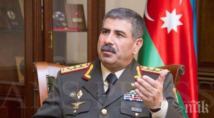 министърът отбраната азербайджан посещение русия