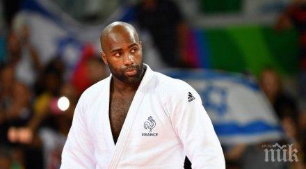 легендата теди рине защити титлата тежките джудото