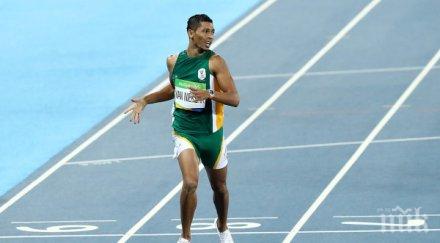 южноафриканец подобри годишния рекорд майкъл джонсън