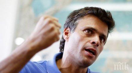 венецуелският съд потвърди годишната присъда опозицонния лидер леополдо лопес