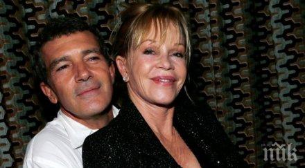 антонио бандерас мелани грифит изпитват добри чувства един друг