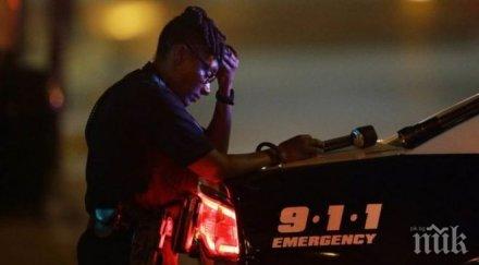 американски полицай застрелян пътник кола спрял проверка