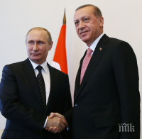 Путин: Русия е искрена в отношението си към Турция