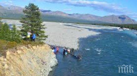 екстремно правят преход река два океана