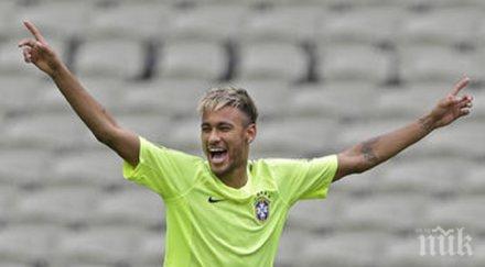 неймар компания финалисти рио бразилия футболна лекция