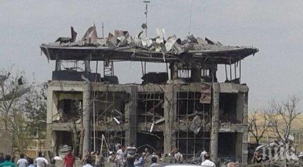 извънредно взрив турция разрушен пост пътна полиция