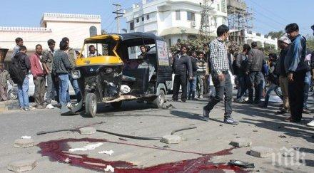 зловещо хвърчила прерязаха гърлата трима индийци