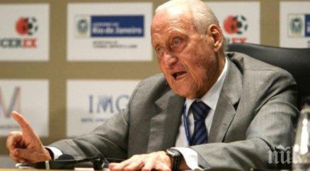 бившият шеф фифа жоао хавеланж почина 100 години