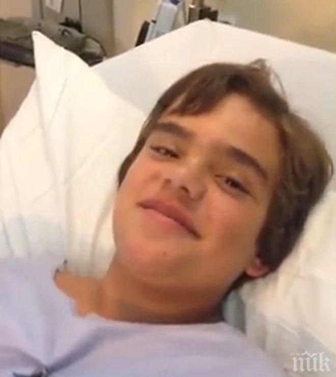 Момче глътна кучешка играчка и започна да писука (ВИДЕО)