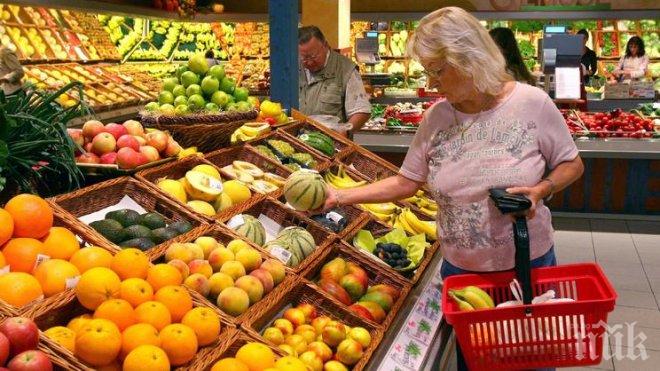 Българинът кара на хляб и зеленчуци