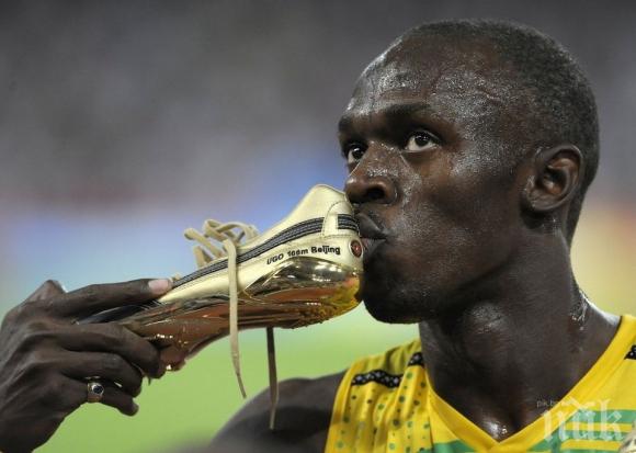 КАТО ЗА ПОСЛЕДНО! Юсейн Болт в тренировъчно темпо влезе в полуфиналите на 200 м