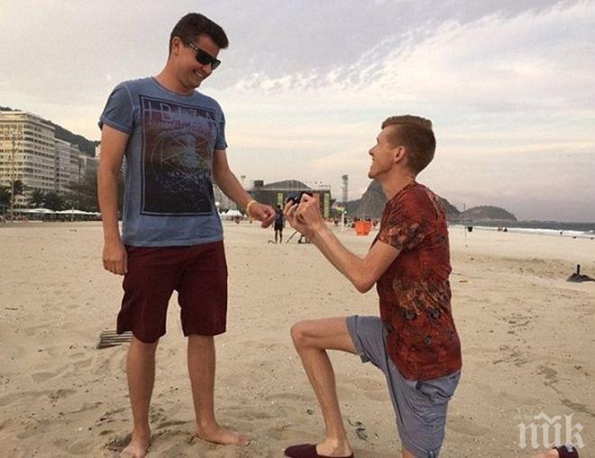 Втори гей-годеж на Игрите в Рио