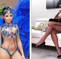 Тайната приятелка на Юсейн Болт с тяло, на което Кардашиян ще завиди