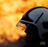 Запалиха се траверсите на жп линията край Петрич