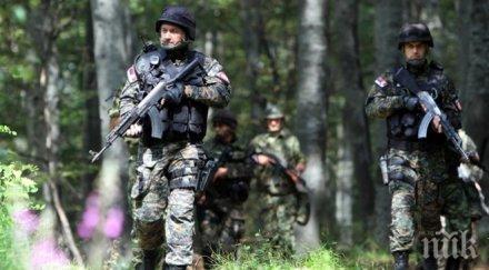 сръбската полиция залови каналджии натъпкали афганистанци микробуси