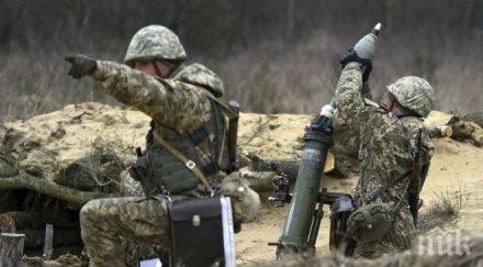 украйна нарушила 428 примирието днр удря ракети град