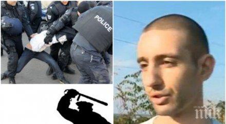 брутална агресия арестуван шокираща изповед полицаи потрошили бой