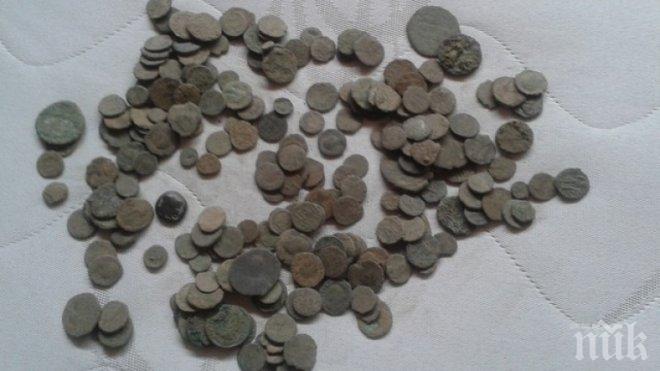 ГДБОП нахлу в дома на иманяр, конфискува ценни старинни монети