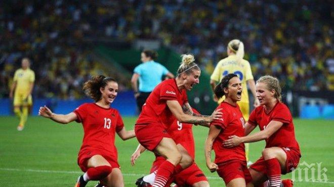 Германия грабна златните олимпийски медали в женския турнир по футбол