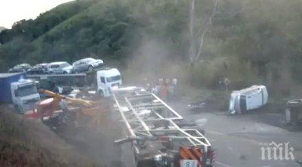 почина един шофьорите пострадал адската катастрофа боаза