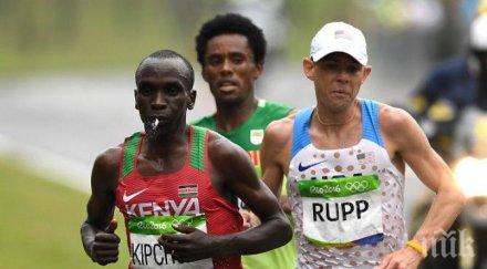 кениец спечели титлата олимпийския маратон