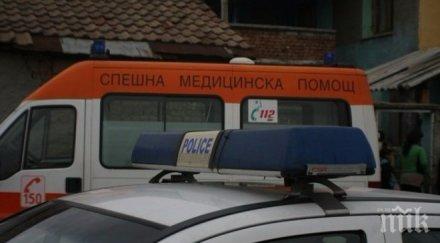 жесток удар опел руснаци размаза бетонна стена