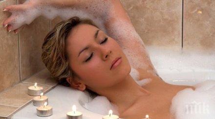 един час топла вана гори повече калории половин час разходка