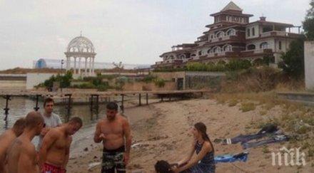 скандално частен плажът сарая доган отманли нсо охранява
