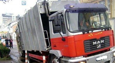 пик шофьор камион смет получи инфаркт волана катастрофира