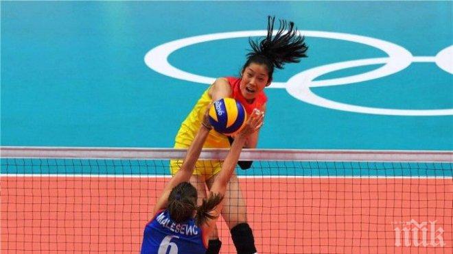 Тън Жу избрана за най-полезна състезателка по волейбол на Олимпиадата