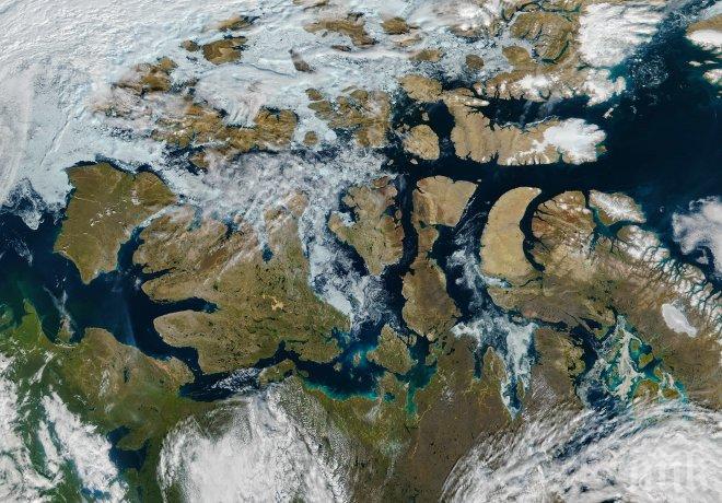 Глобалното затопляне откри нов морски път между Атлантическия и Тихия океани