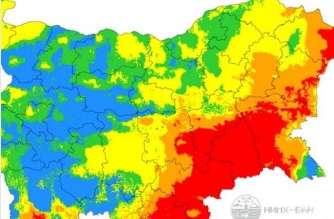 Ще се повтори ли „горещата събота”: 8 области с обявен червен код за опасност от пожари