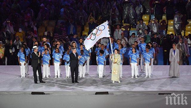 Флагът на МОК отиде в Токио - домакин на Олимпиада - 2020