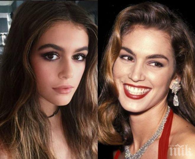 Дъщерята на Синди Крауфорд я надмина по красота (СНИМКИ)