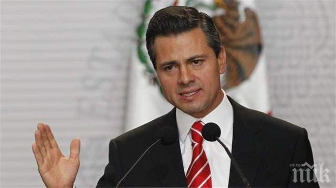 Сайт обвини президента на Мексико в плагиатство