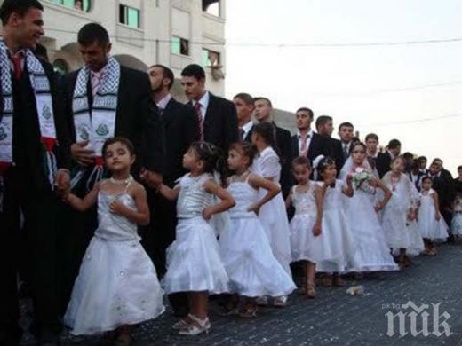 Отврат! 8-годишно момиченце умря през първата си брачна нощ